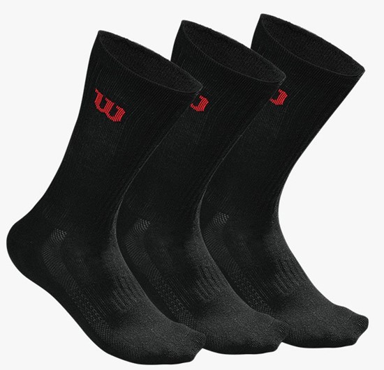 Skarpety Wilson Crew Sock czarne x3