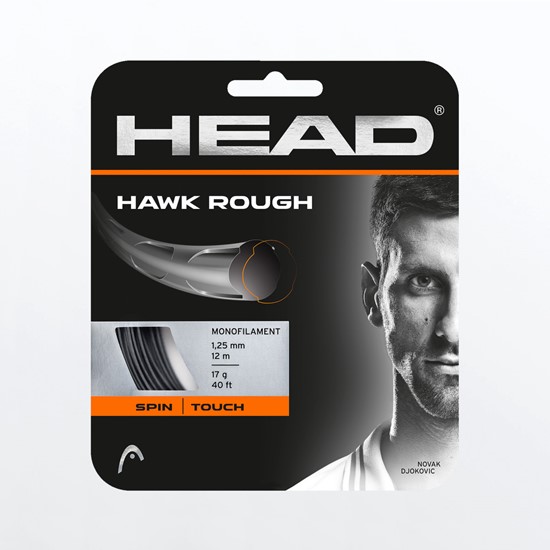 Naciąg tenisowy Head Hawk Rough antracite