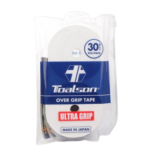 Owijka zewnętrzna Toalson Ultra Grip White 30 szt.